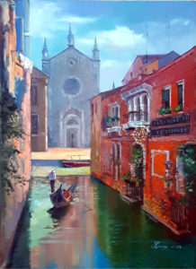 Картина маслом, Венеция